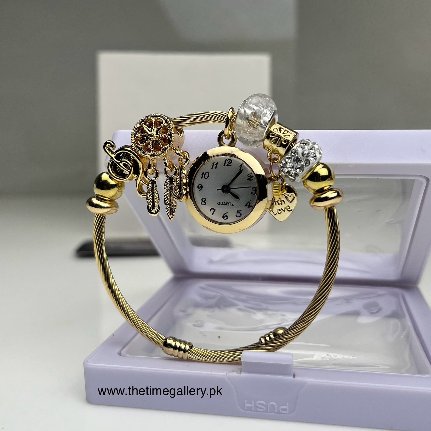 Golden Watch Bracelet BW-006