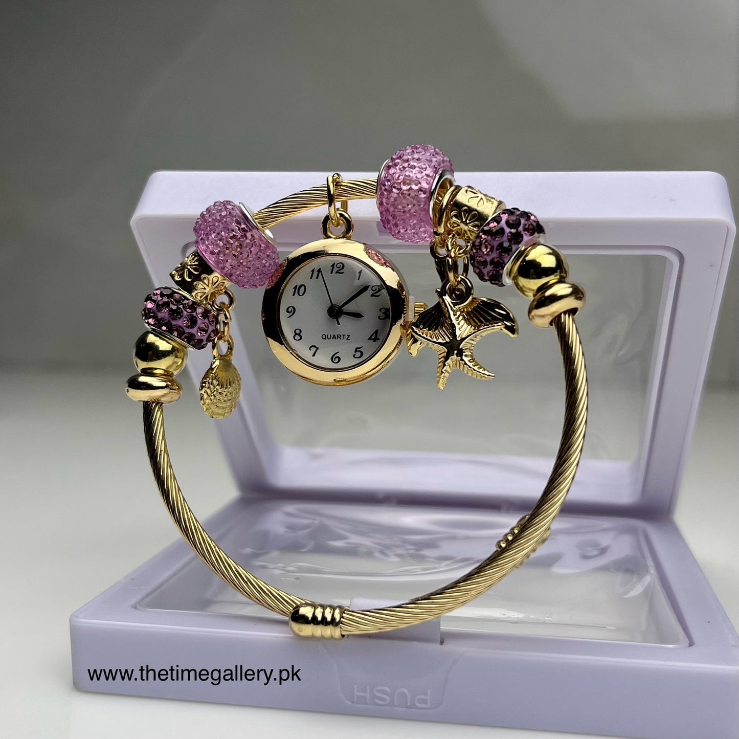 Golden Watch Bracelet BW-006