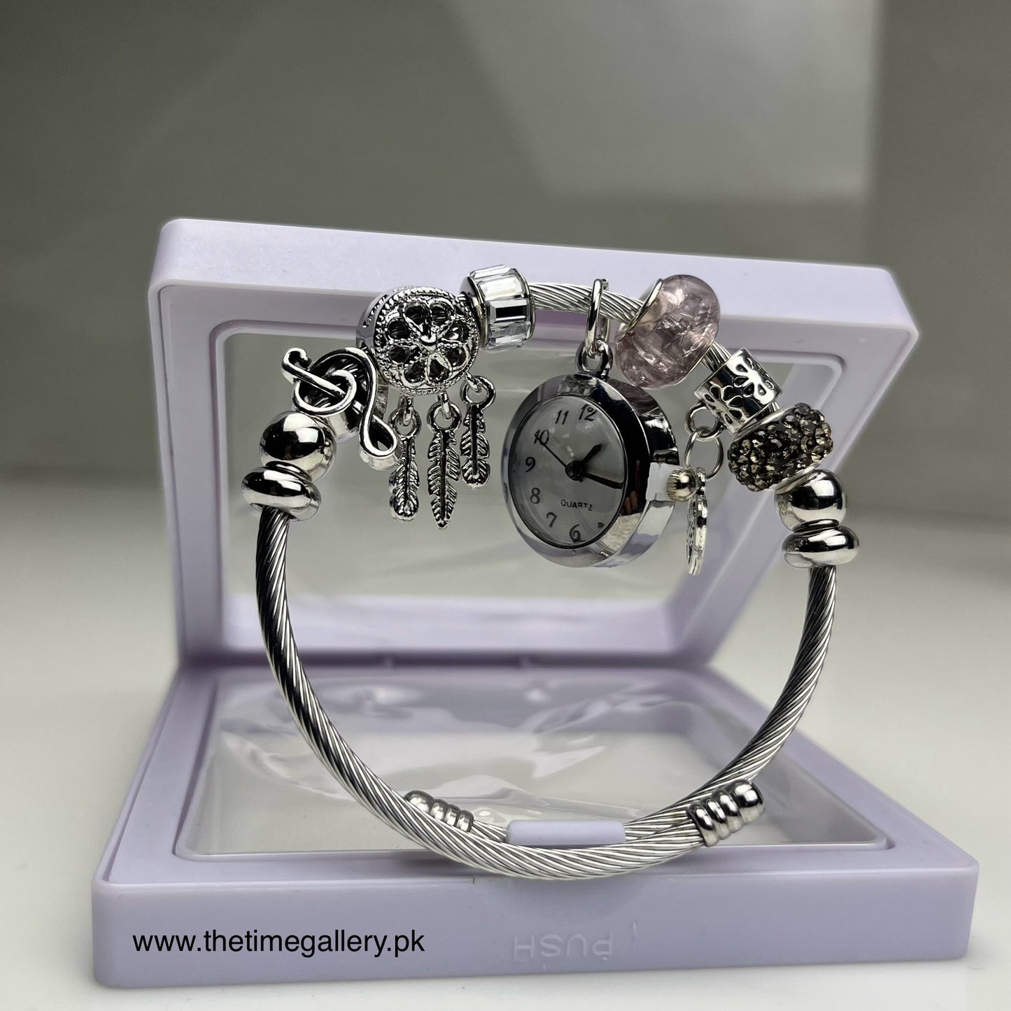 Silver Watch Bracelet BW-007