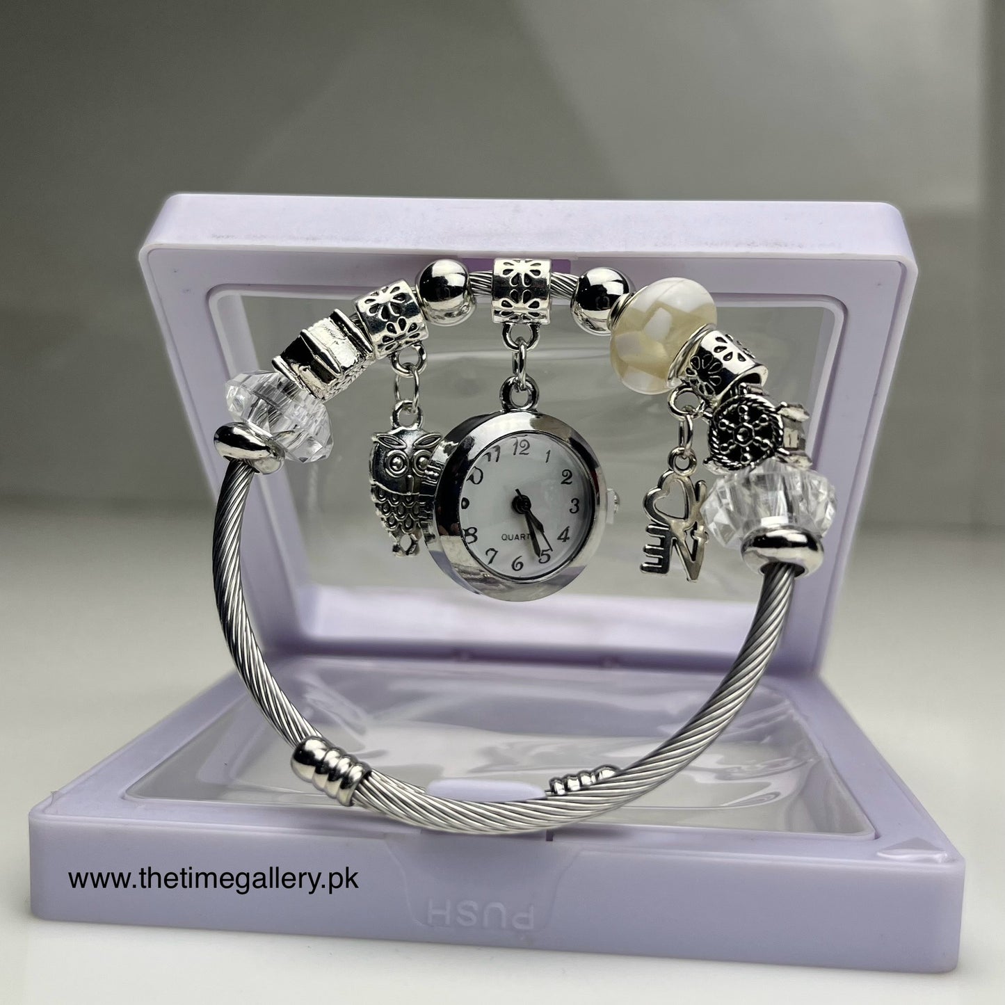 Silver Watch Bracelet BW-007