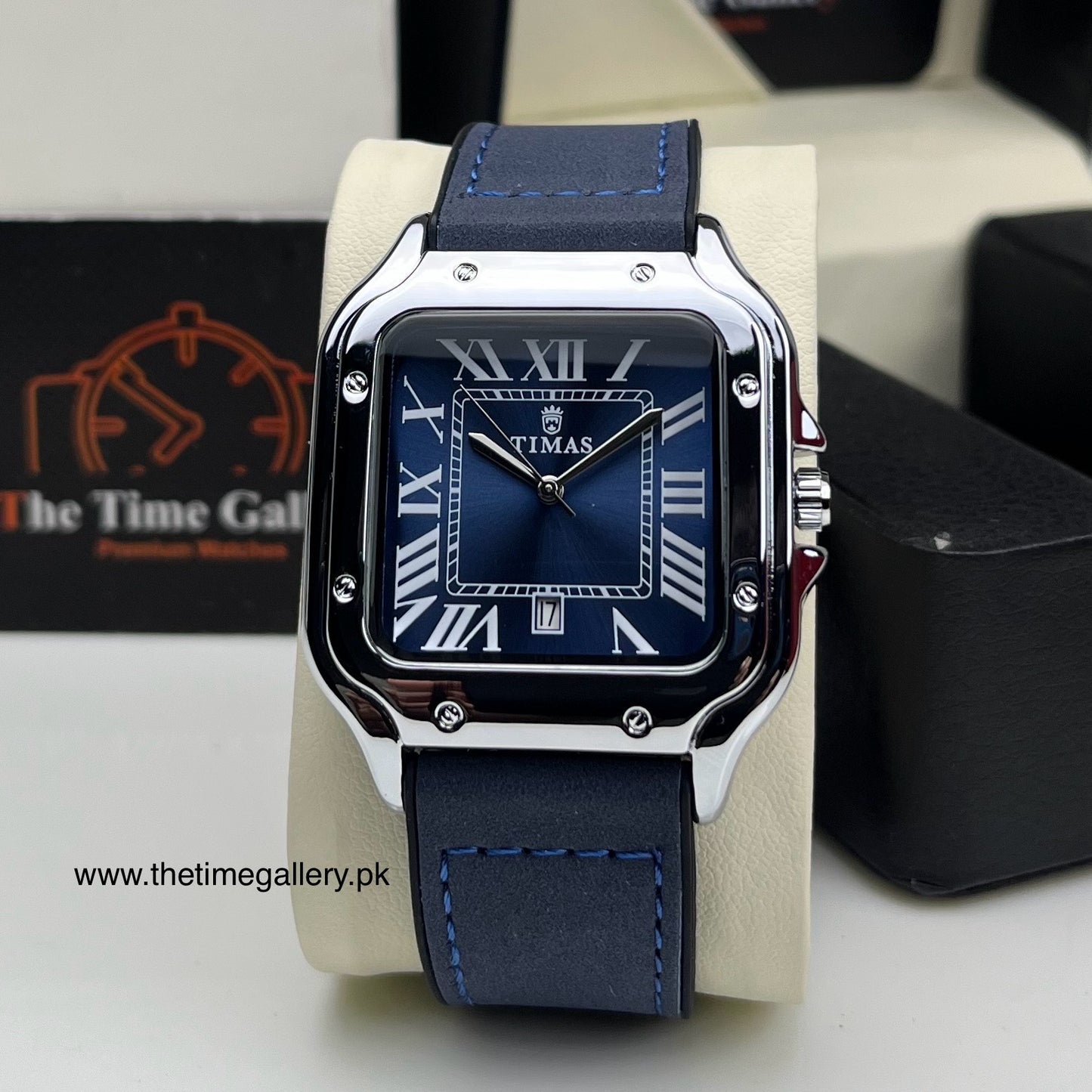 Leather Strap Watch T-014
