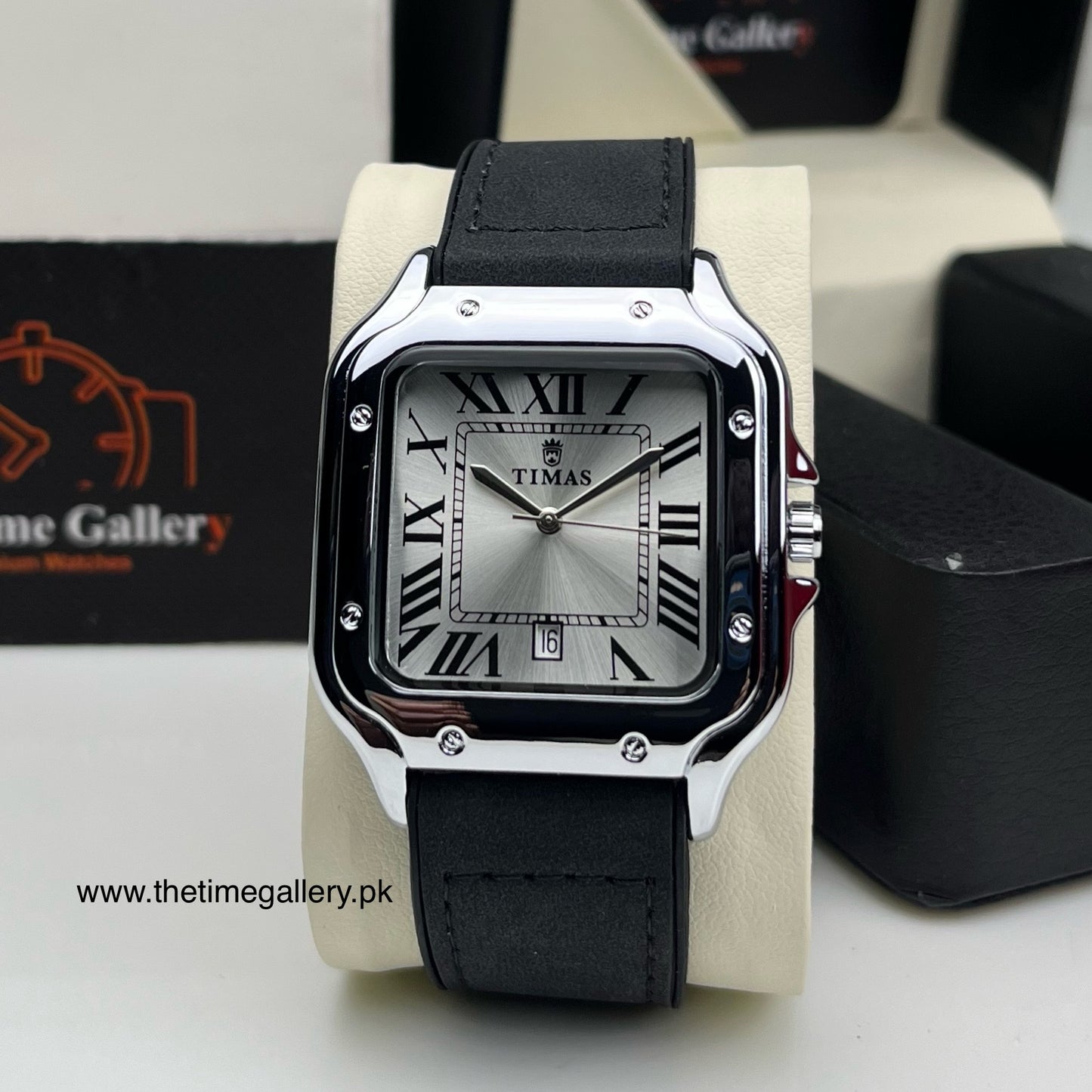 Leather Strap Watch T-014