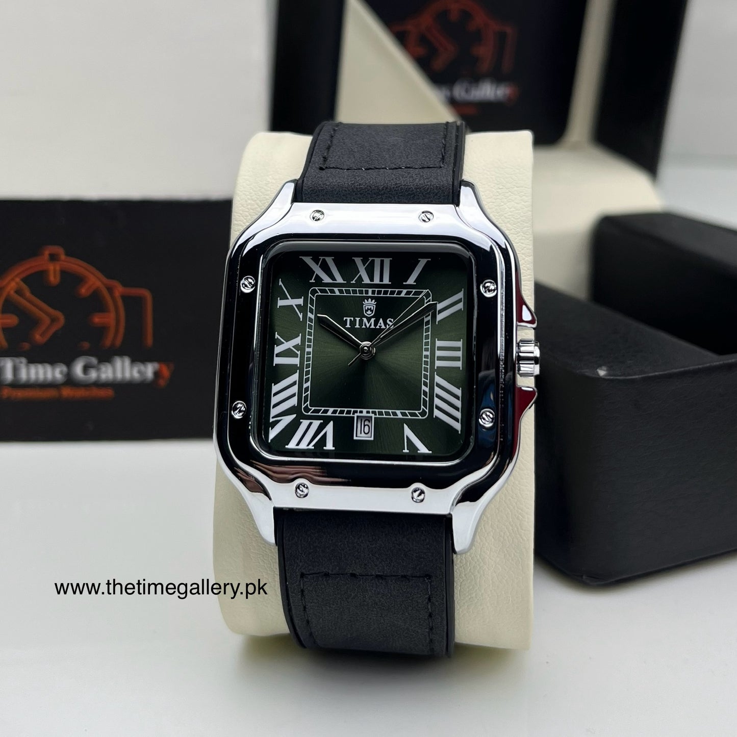 Leather Strap Watch T-014