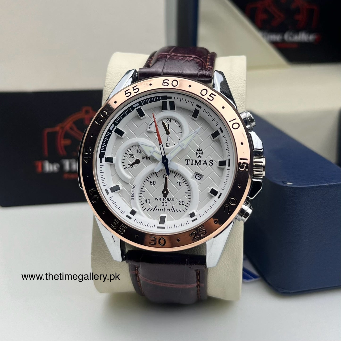 Leather Strap Watch TS-70122