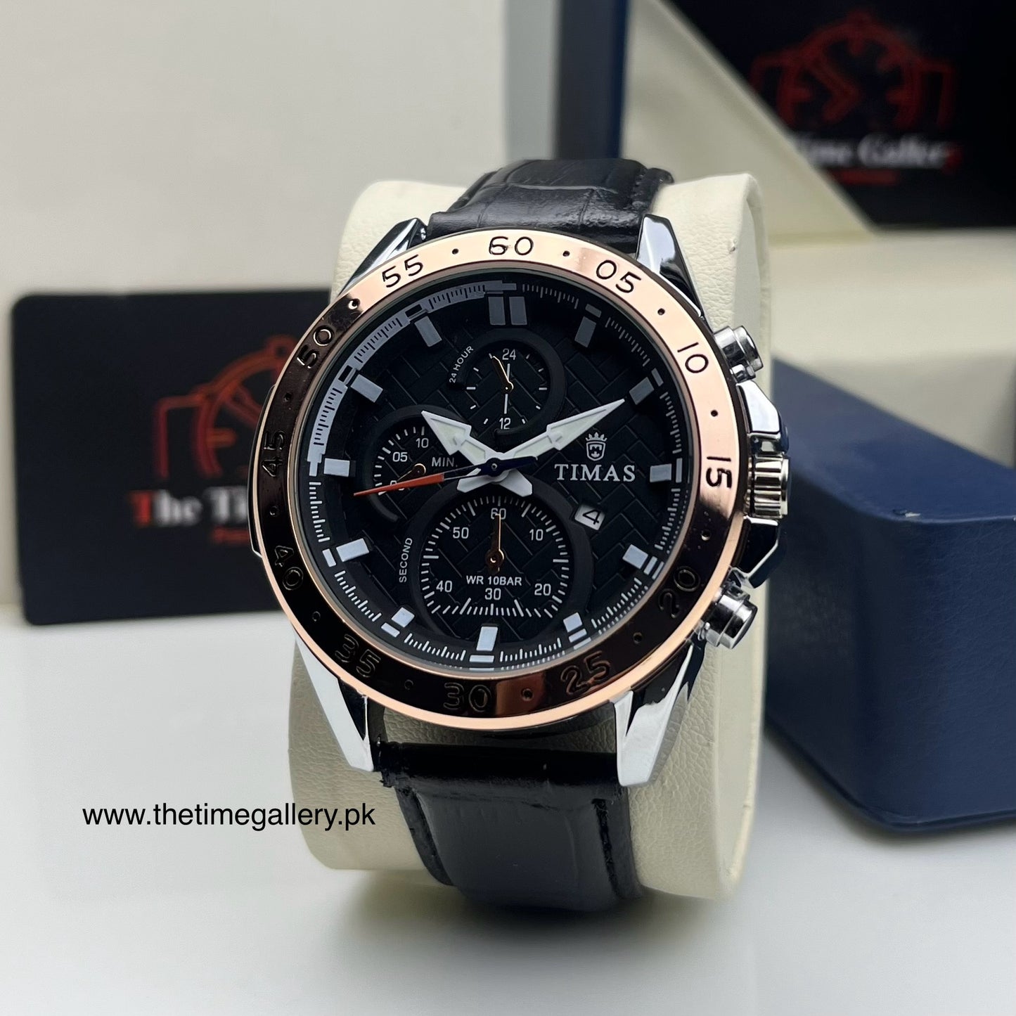 Leather Strap Watch TS-70122