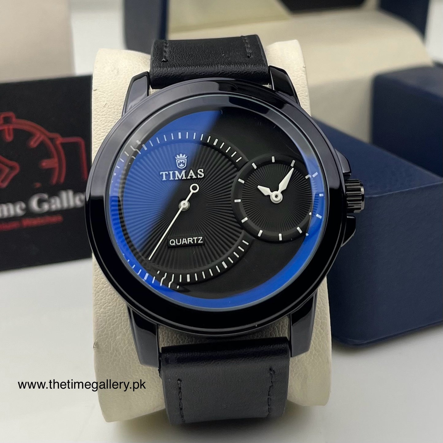 Stylish Leather Strap Watch TS-K7156