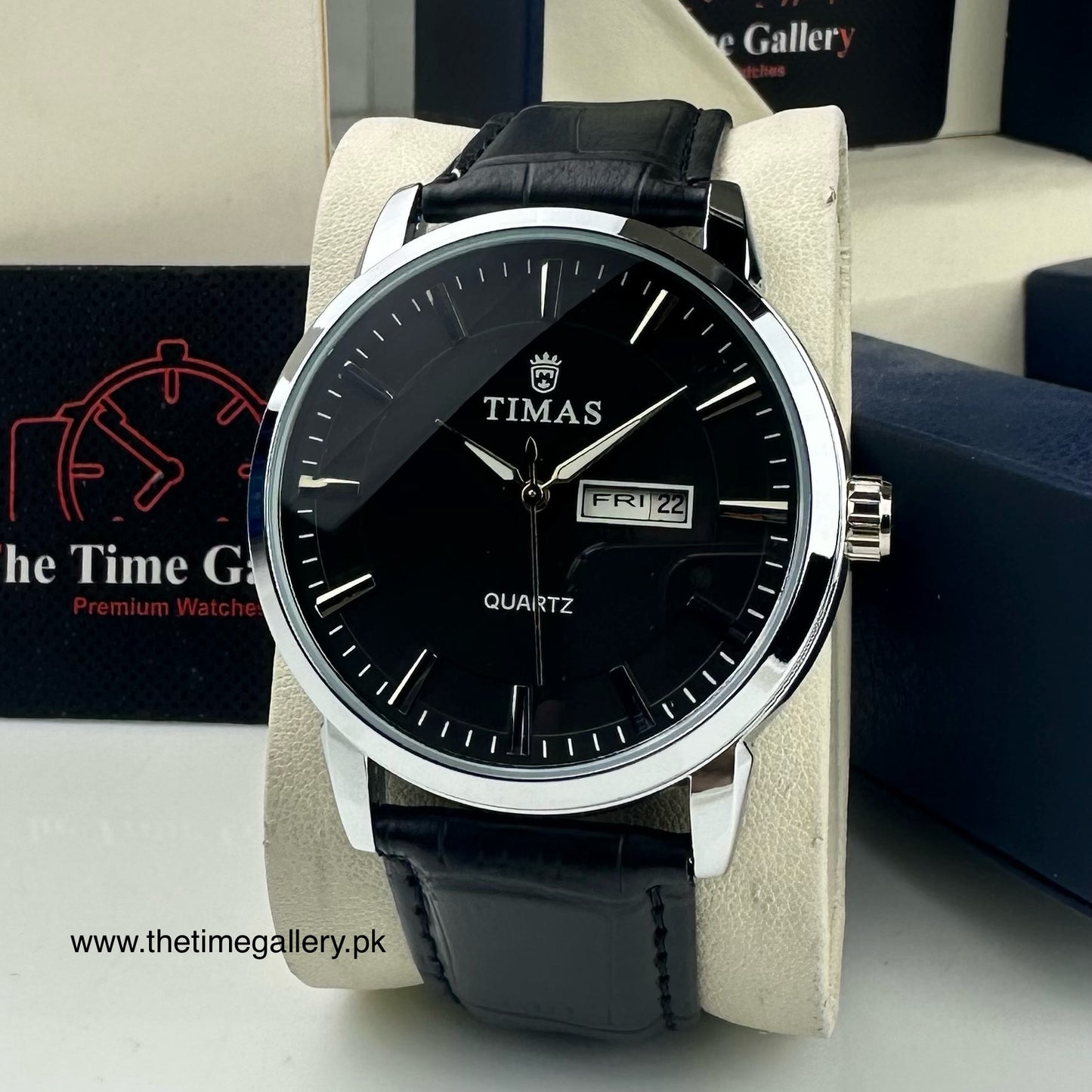 Stylish Leather Strap Watch TS-K6822
