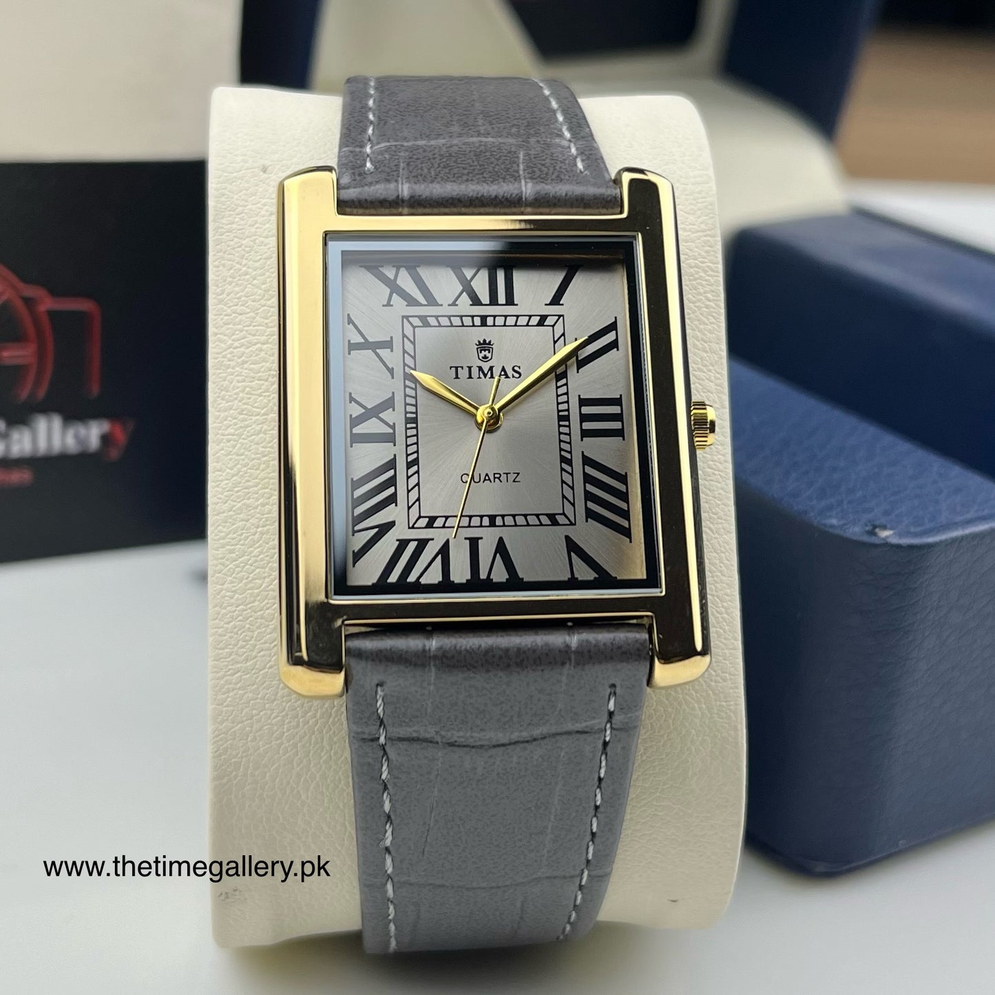 Casual Leather Strap Watch TS-7142