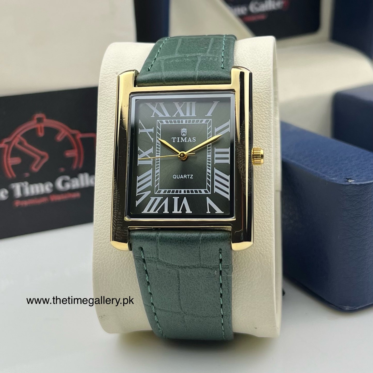 Casual Leather Strap Watch TS-7142