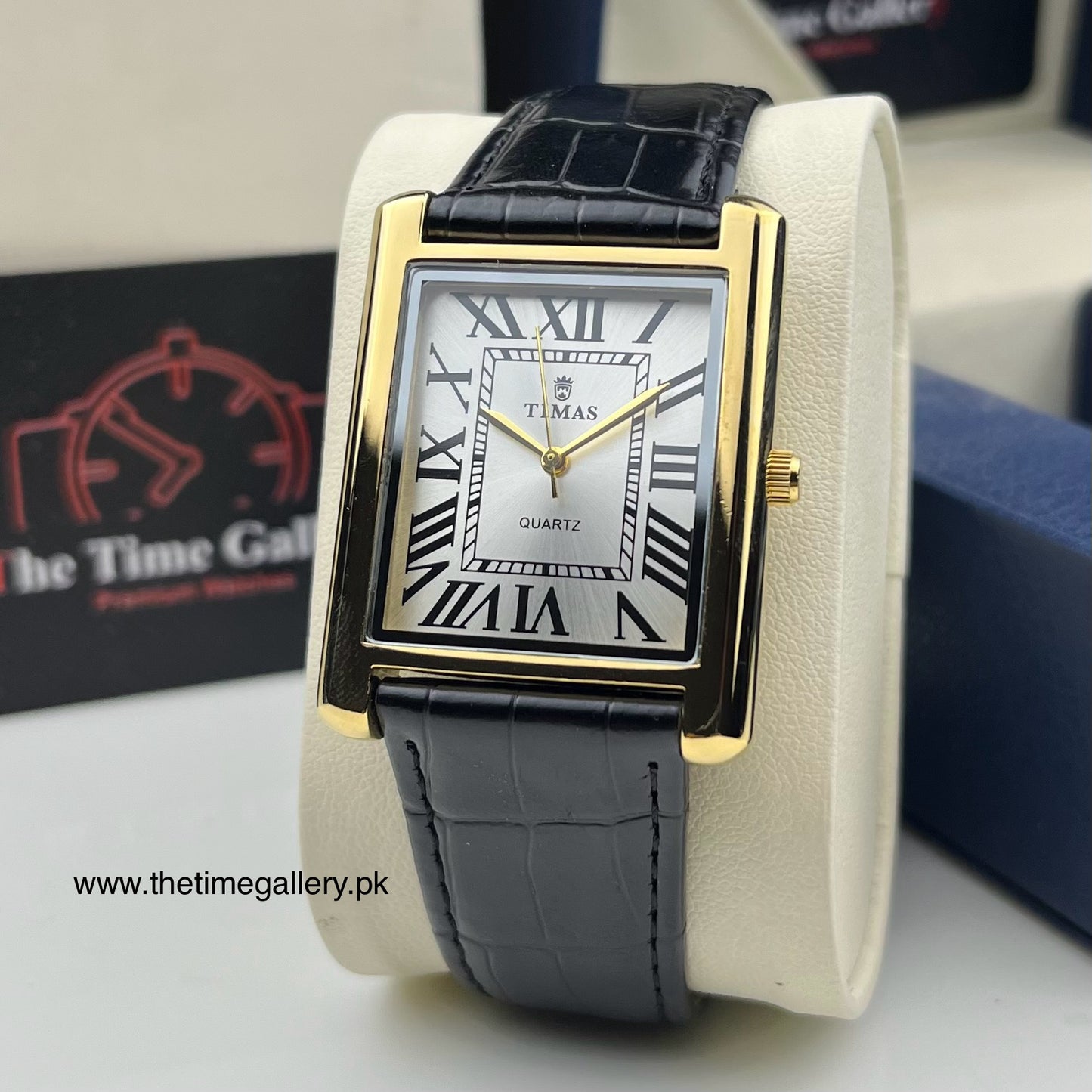 Casual Leather Strap Watch TS-7142