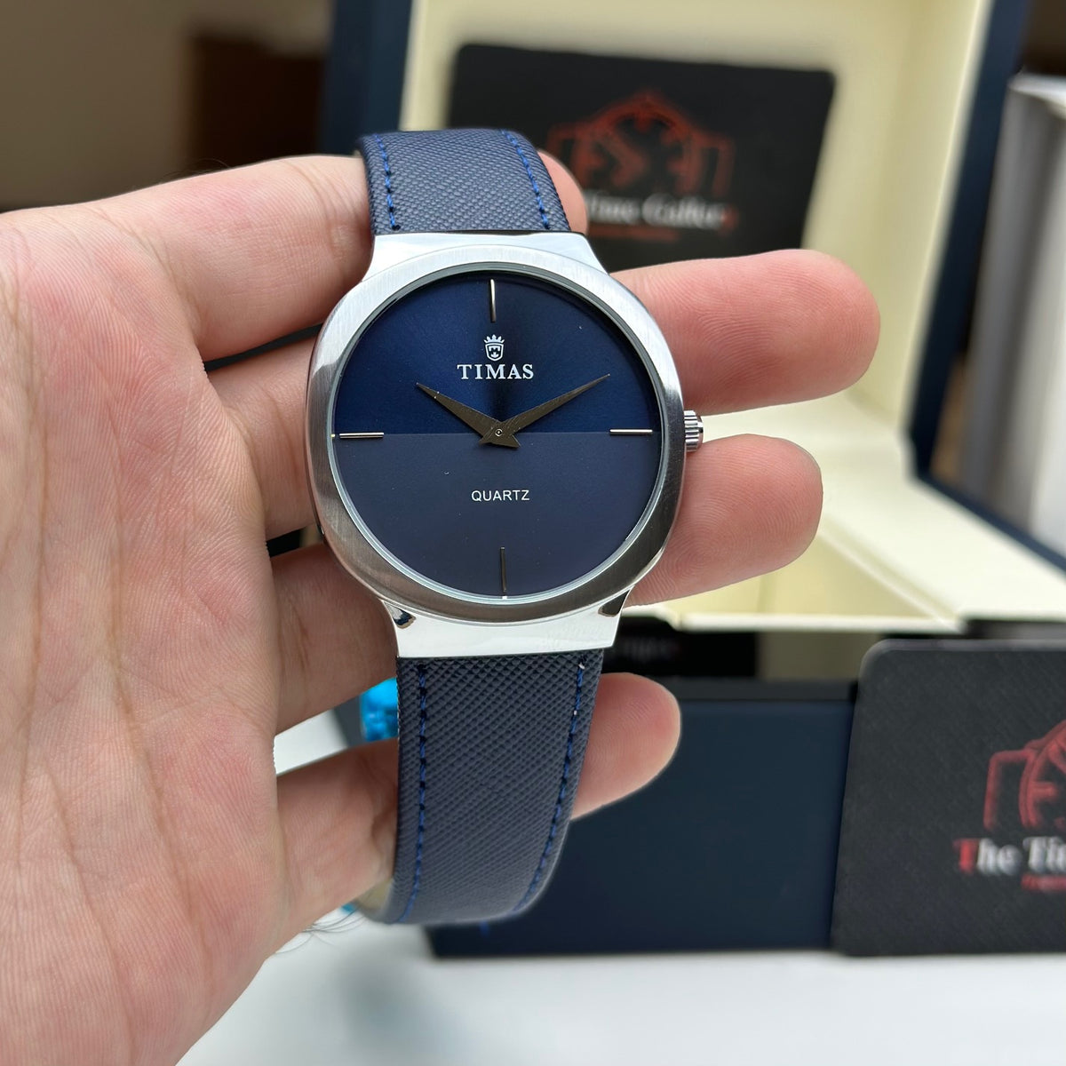 Stylish Leather Strap Watch TC-109