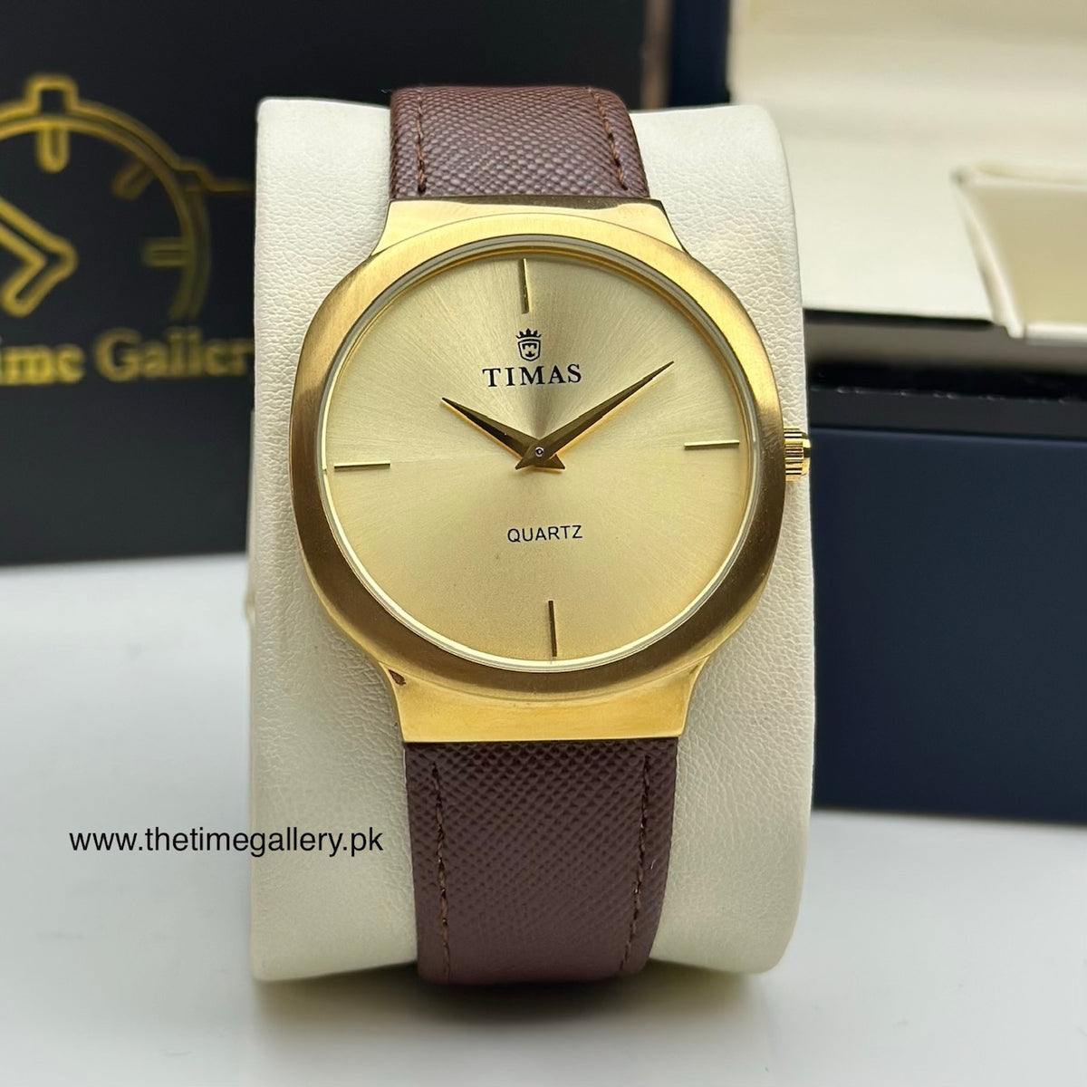 Stylish Leather Strap Watch TS-109