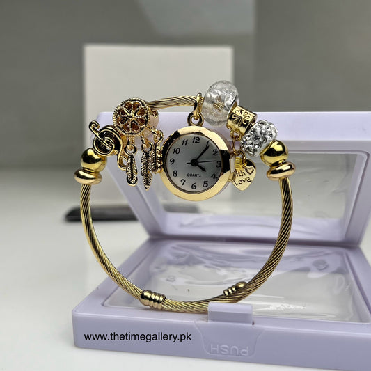 Golden Watch Bracelet BW-006