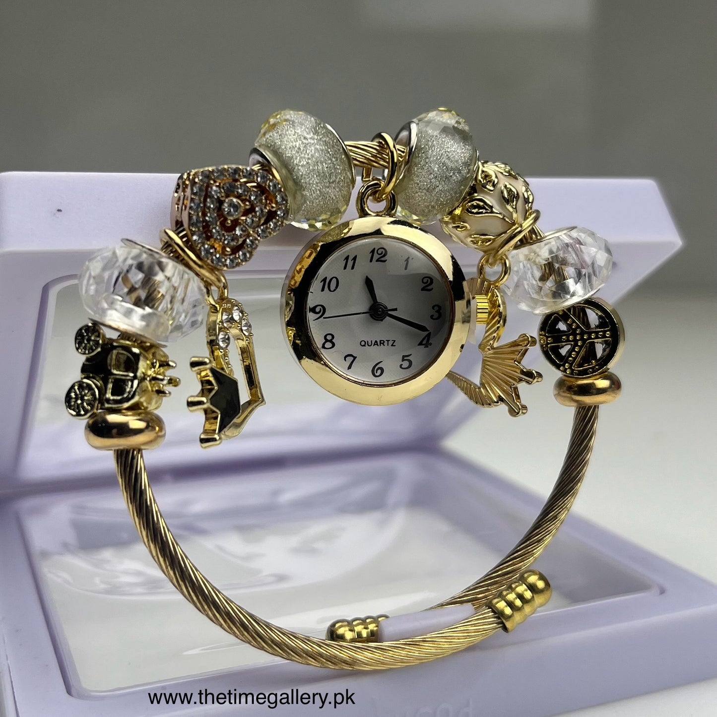 Golden Watch Bracelet BW-006