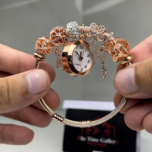 Rose Gold Watch Bracelet BW-008