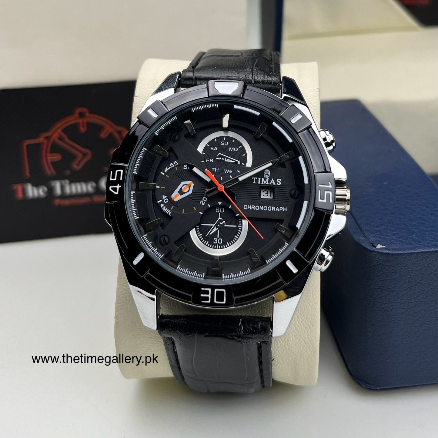 Leather Strap Watch TS-71099