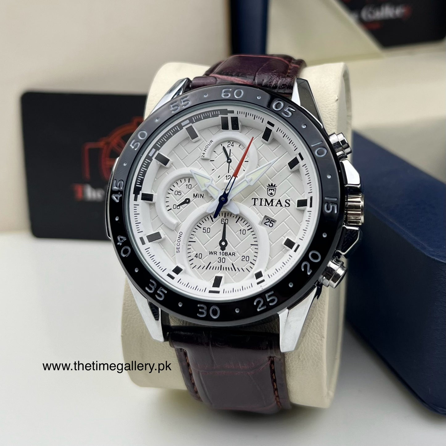 Leather Strap Watch TS-70122