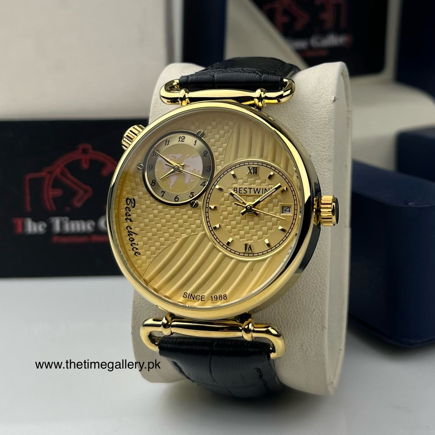 Modern Leather Strap Watch BW-276