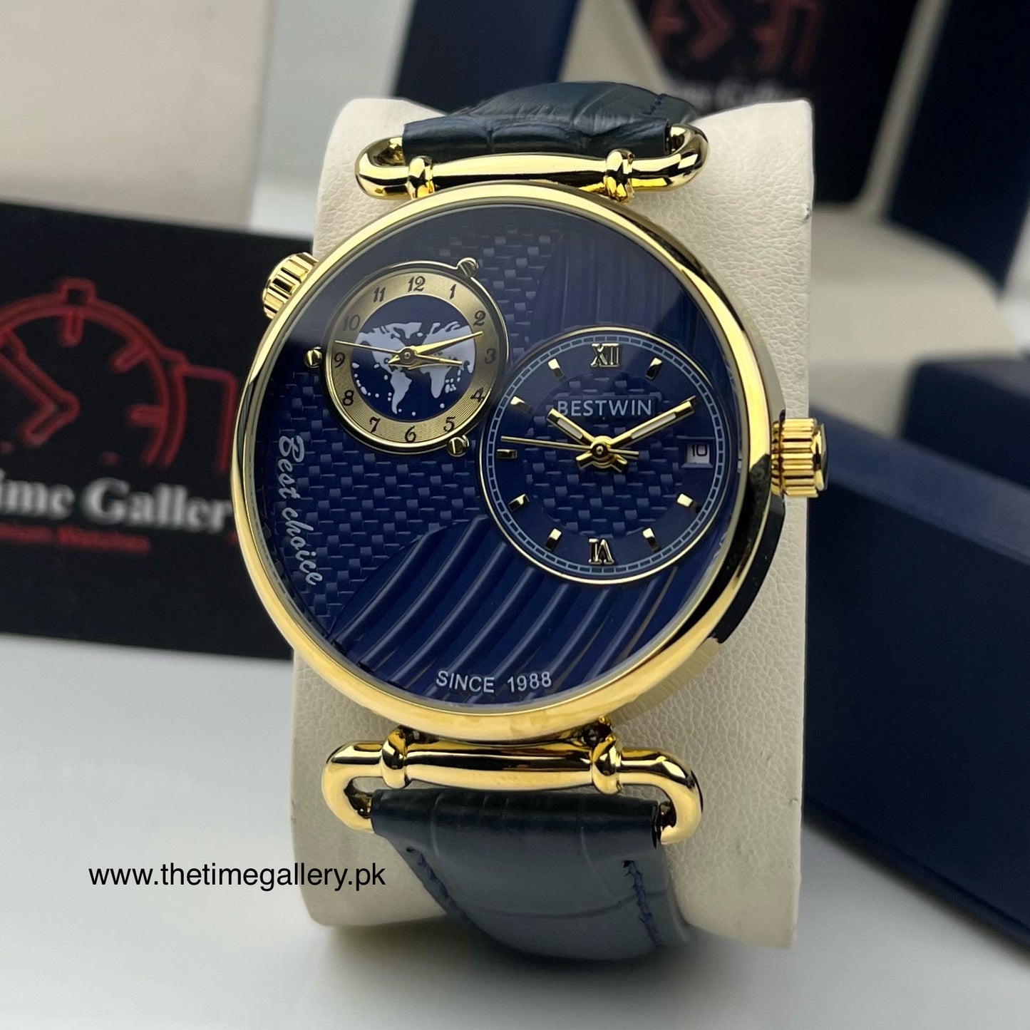 Modern Leather Strap Watch BW-276