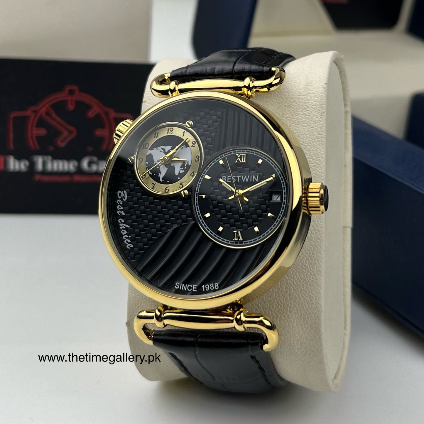 Modern Leather Strap Watch BW-276