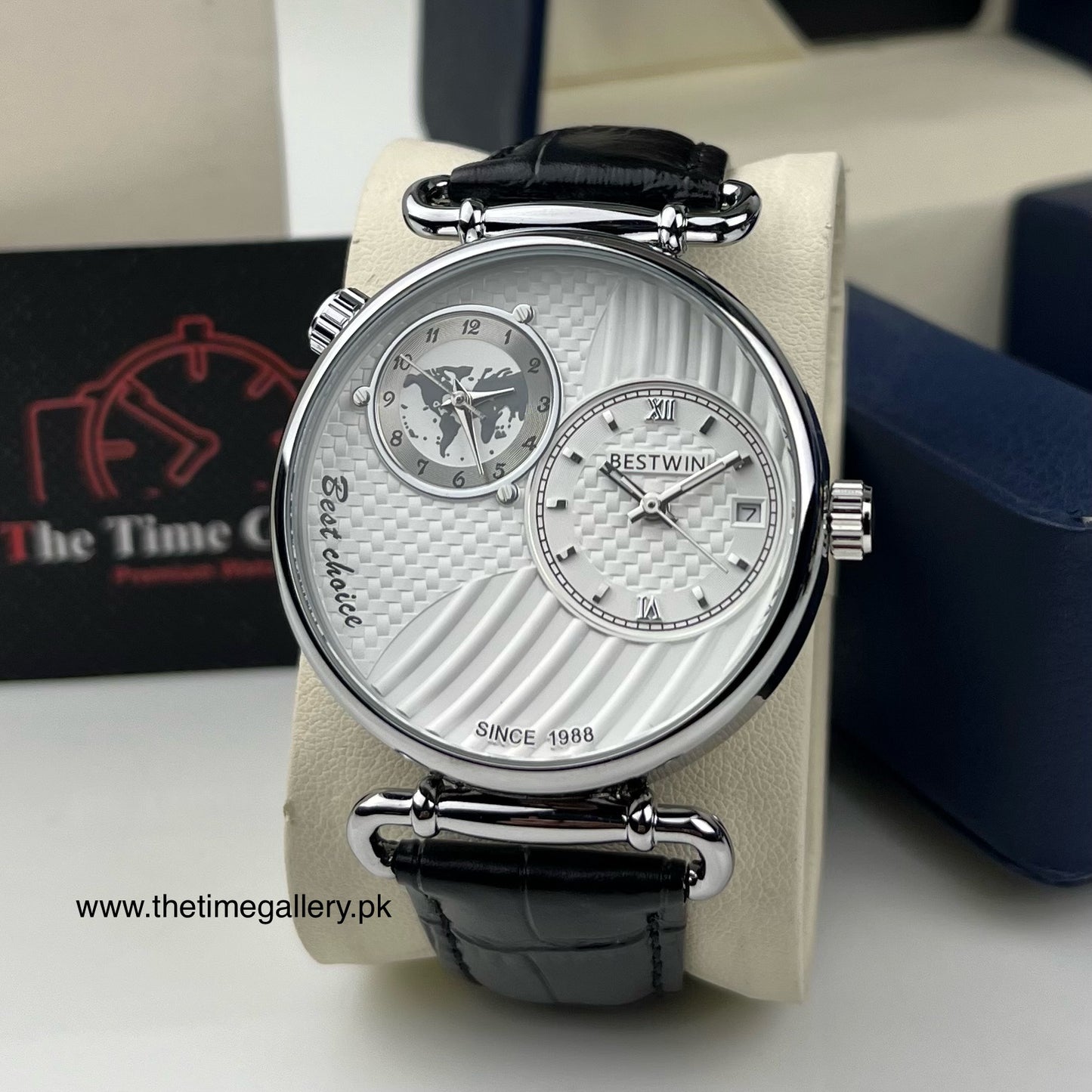 Modern Leather Strap Watch BW-276