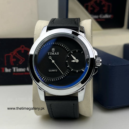 Stylish Leather Strap Watch TS-K7156