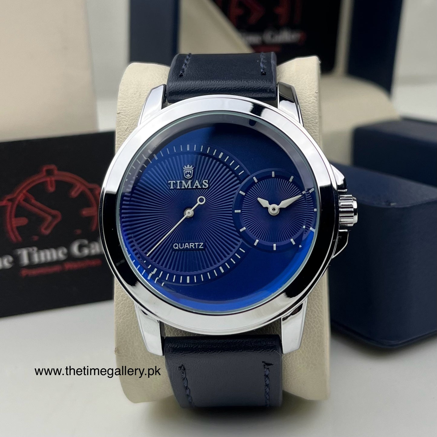 Stylish Leather Strap Watch TS-K7156
