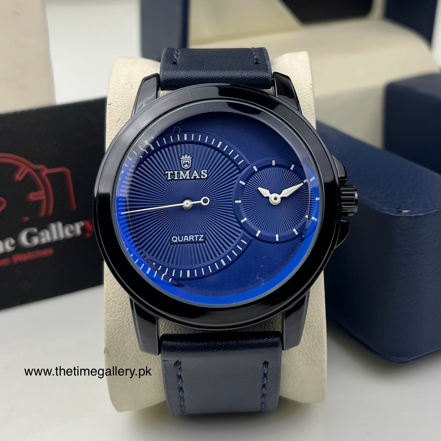 Stylish Leather Strap Watch TS-K7156