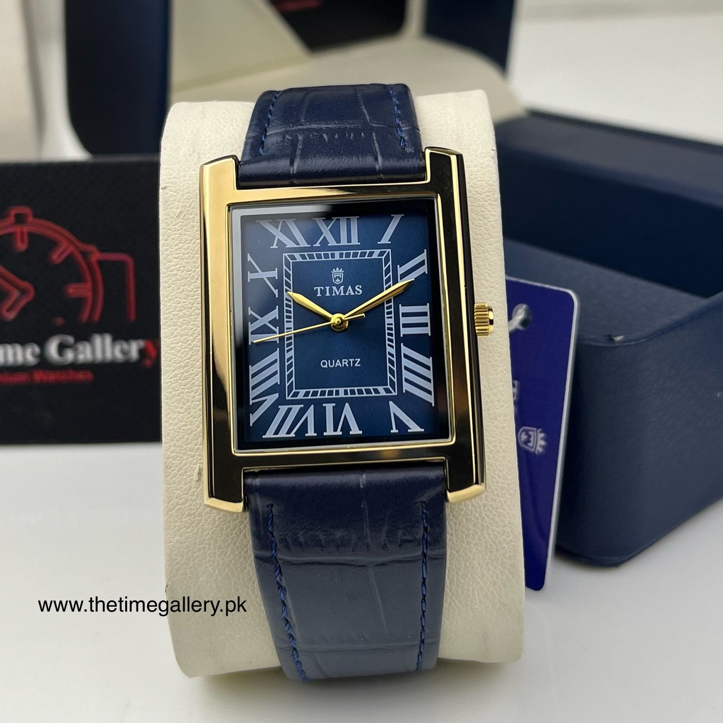 Casual Leather Strap Watch TS-7142