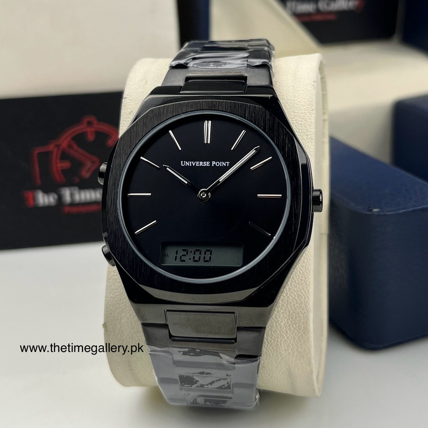 Dual Time Chain Watch for Men DT-3949