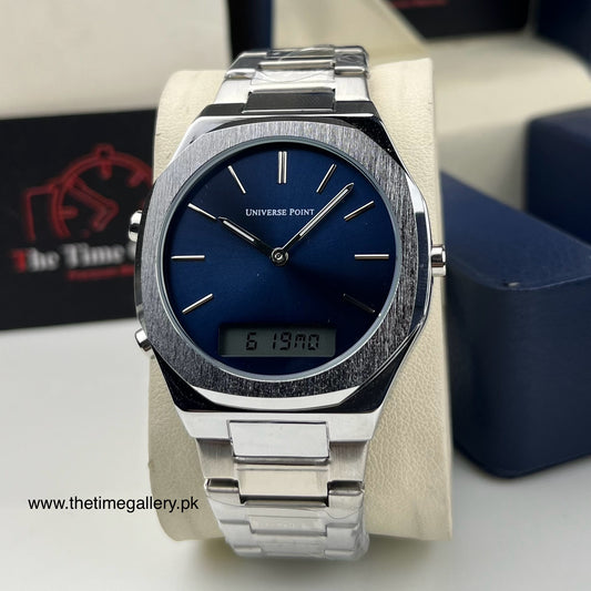 Dual Time Chain Watch for Men DT-3949