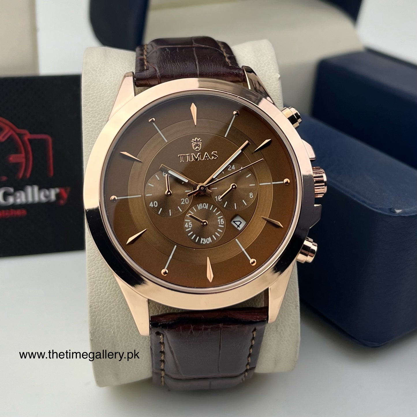 Casual Leather Strap Watch TS-K68299