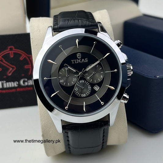 Casual Leather Strap Watch TS-K68299