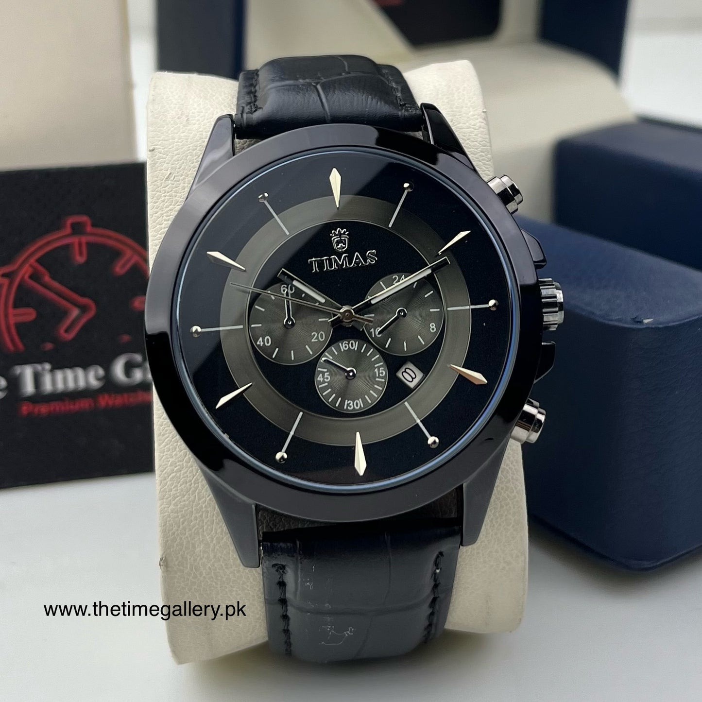 Casual Leather Strap Watch TS-K68299