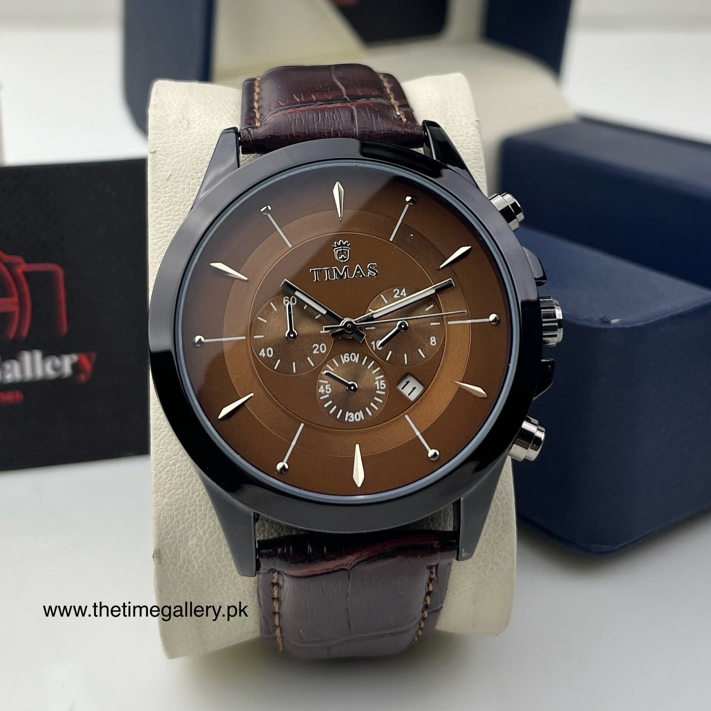 Casual Leather Strap Watch TS-K68299