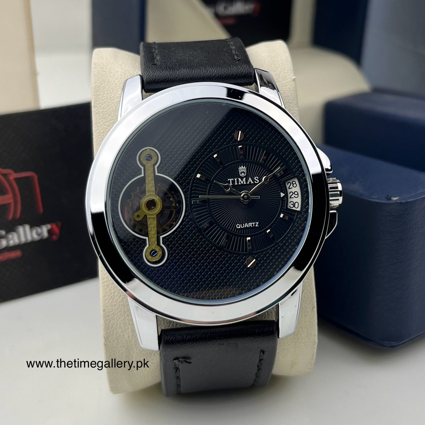 Stylish Leather Strap Watch TS-K71155