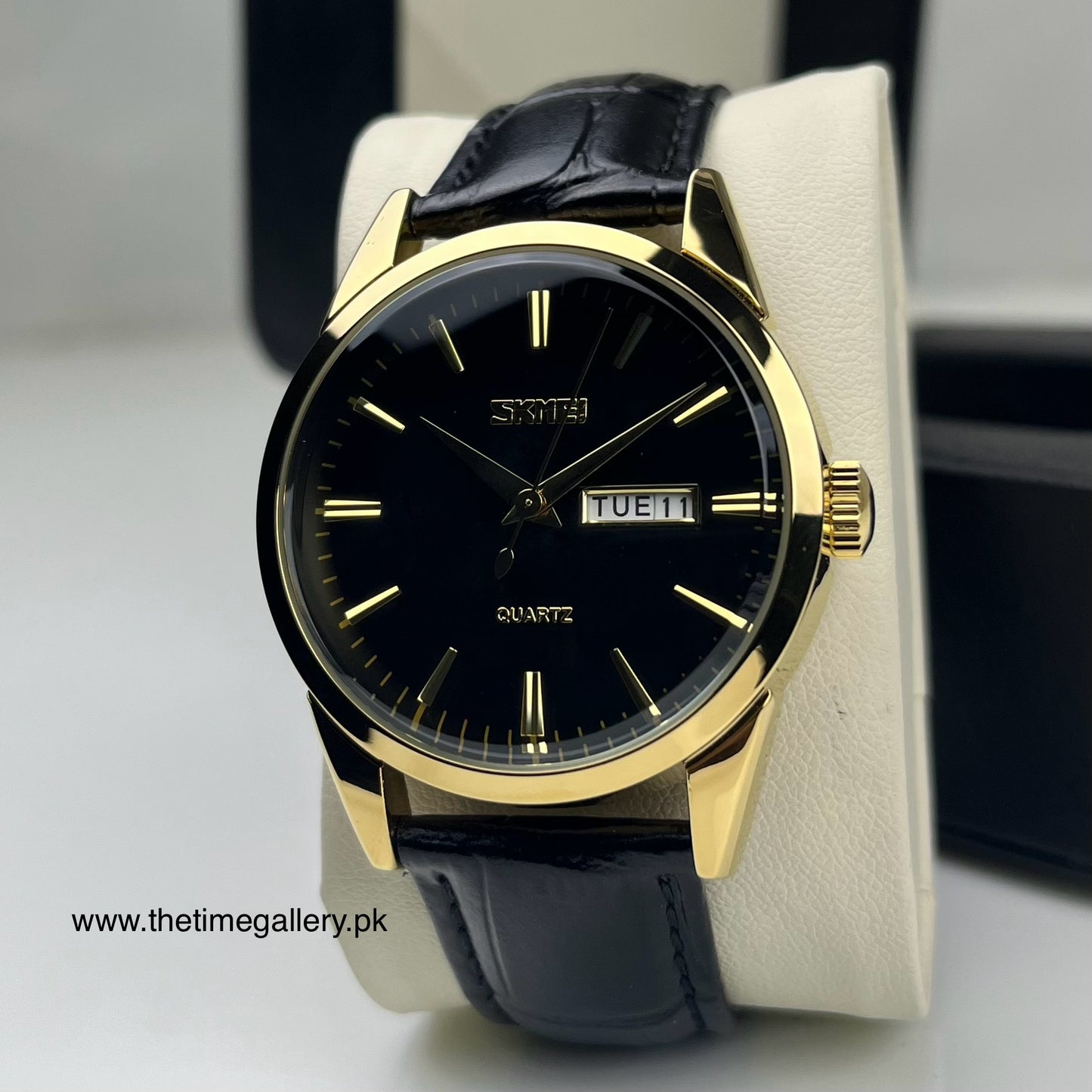 SKMEI Leather Strap Watch 9073