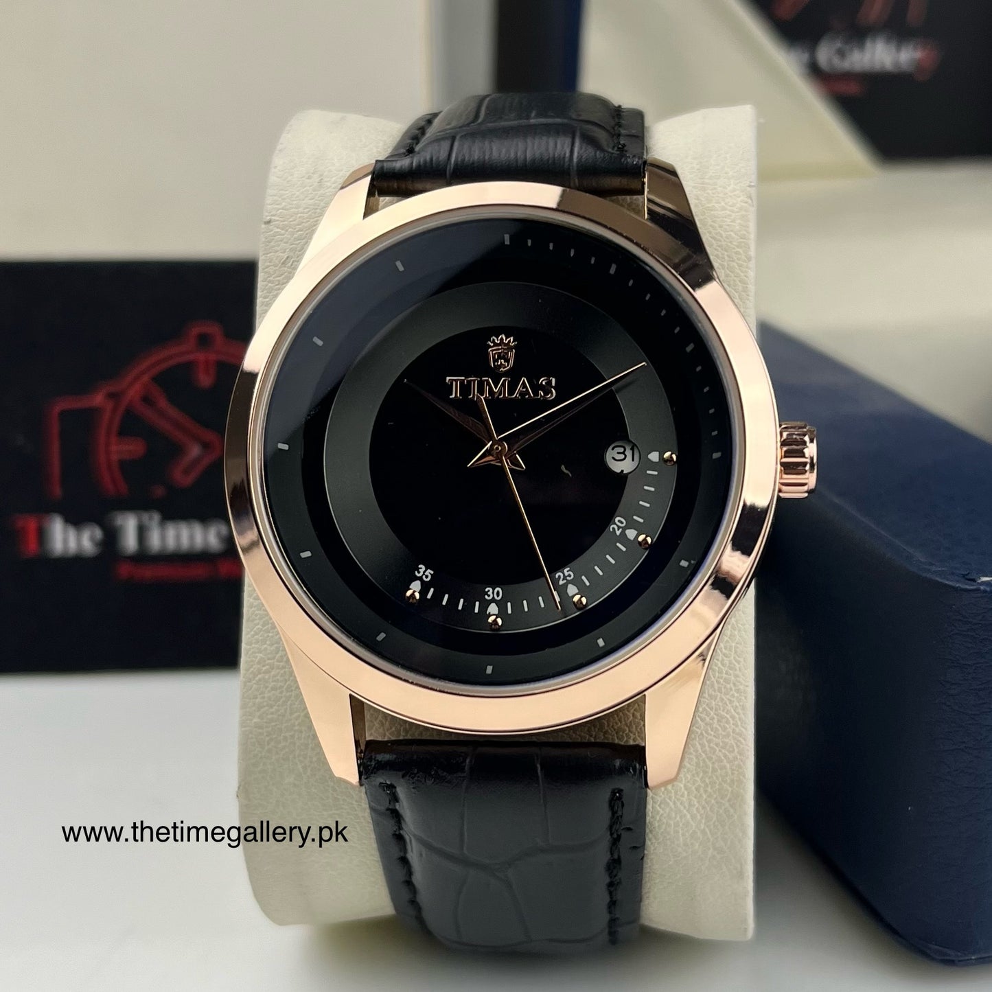 Stylish Leather Strap Watch TS-K70999