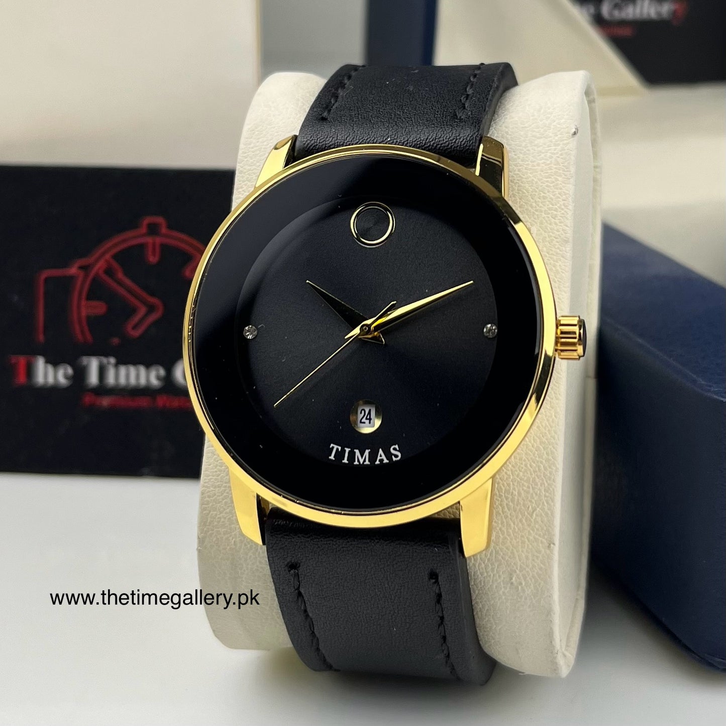 Stylish Leather Strap Watch TS-K7116