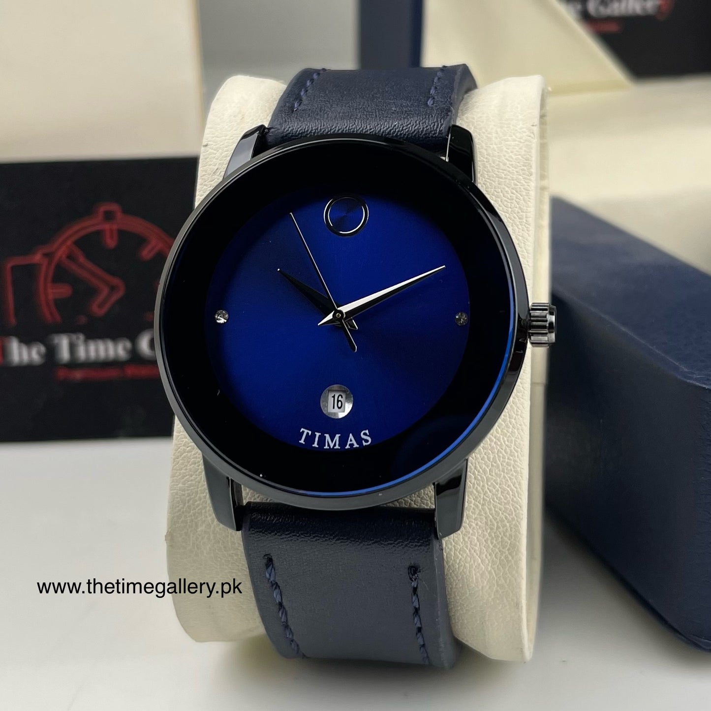 Stylish Leather Strap Watch TS-K7116